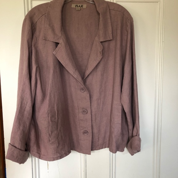 FLAX jacket, Size L - Picture 1 of 4